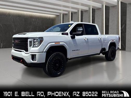 White Frost Tricoat 2020 GMC Sierra 2500 Denali