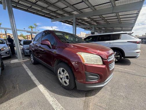 Crimson Metallic 2016 Chevrolet Trax LS