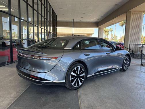 Fathom Blue Metallic 2024 Lucid Air Touring