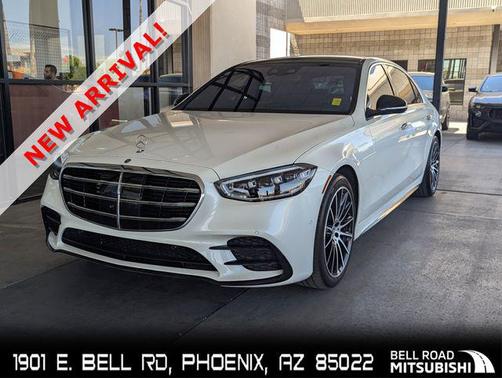 designo Diamond White 2021 Mercedes-Benz S-Class 4MATIC