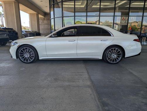 designo Diamond White 2021 Mercedes-Benz S-Class 4MATIC