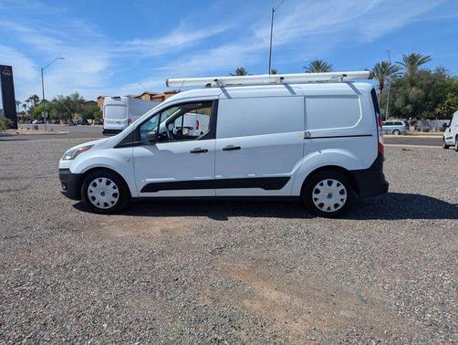 Frozen White 2020 Ford Transit Connect XL Cargo Van