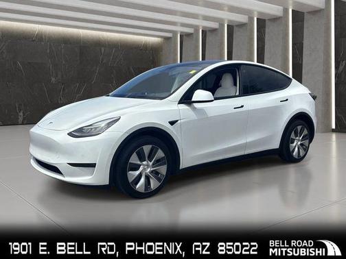 Pearl White Multi-Coat 2021 Tesla Model Y Long Range Dual Motor All-Wheel Drive