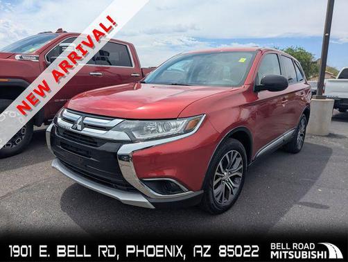 Rally Red Metallic 2018 Mitsubishi Outlander ES