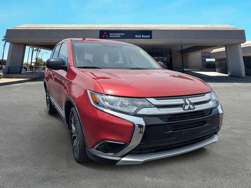 Rally Red Metallic 2018 Mitsubishi Outlander ES