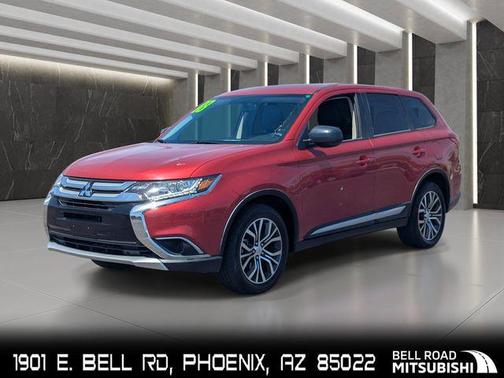 Rally Red Metallic 2018 Mitsubishi Outlander ES
