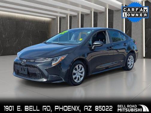 Black Sand Pearl 2022 Toyota Corolla LE