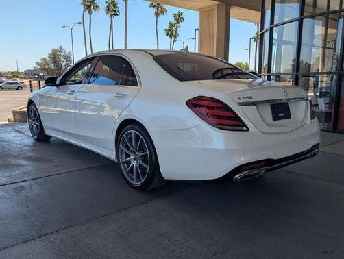 White 2019 Mercedes-Benz S-Class S 560