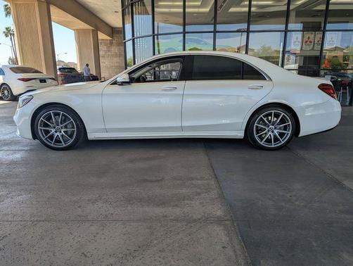 White 2019 Mercedes-Benz S-Class S 560