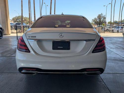 White 2019 Mercedes-Benz S-Class S 560