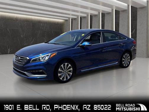 Lakeside Blue 2016 Hyundai SONATA Sport