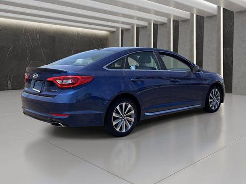 Lakeside Blue 2016 Hyundai SONATA Sport