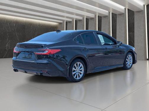 Midnight Black Metallic 2025 Toyota Camry XSE