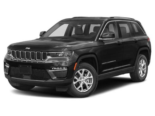 Diamond Black Crystal Pearlcoat 2023 Jeep Grand Cherokee Overland