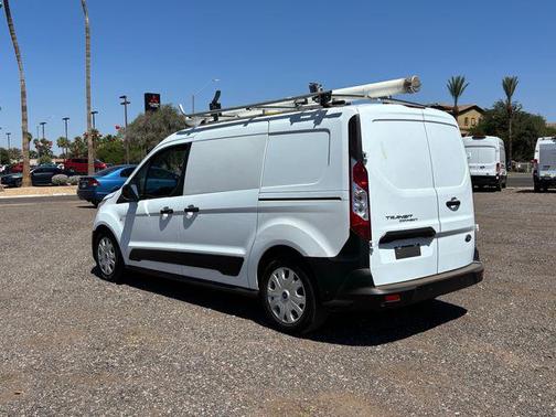 Frozen White 2020 Ford Transit Connect XL Cargo Van