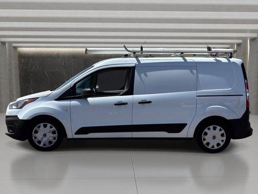 Frozen White 2020 Ford Transit Connect XL Cargo Van