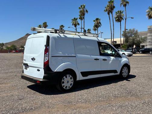 Frozen White 2020 Ford Transit Connect XL Cargo Van