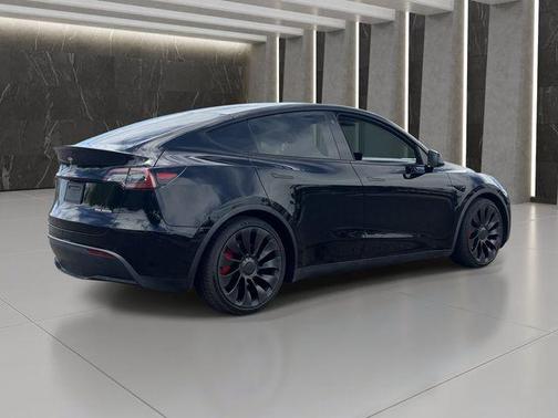 Solid Black 2022 Tesla Model Y Performance Dual Motor All-Wheel Drive