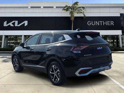 Ebony Black 2025 Kia Sportage EX