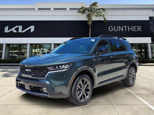 Aruba Green 2023 Kia Sorento EX