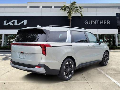 Ivory Silver 2026 Kia Carnival EX
