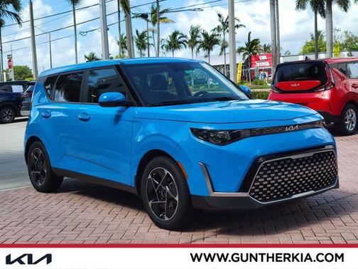 Surf Blue 2023 Kia Soul EX