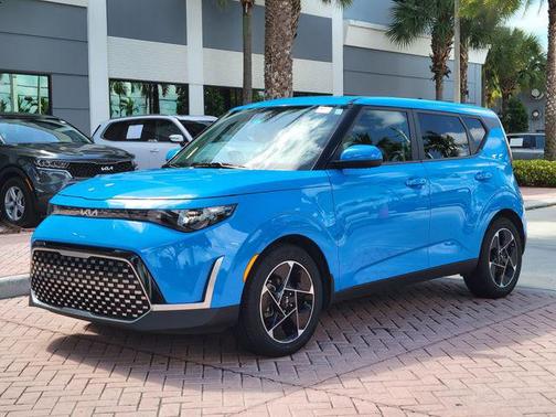 Surf Blue 2023 Kia Soul EX