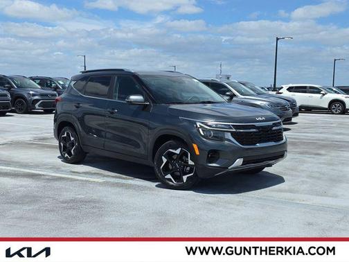 Gravity Gray 2024 Kia Seltos EX