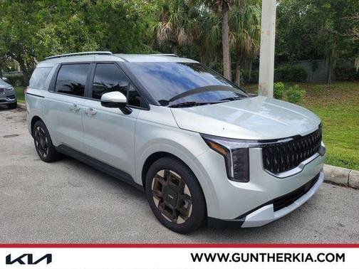 Ivory Silver 2026 Kia Carnival EX