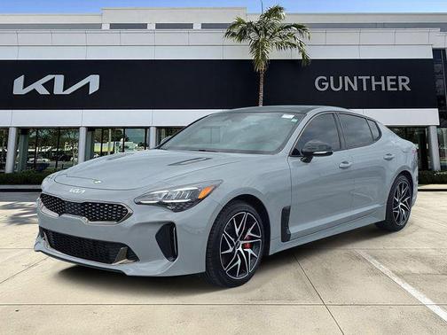 Ceramic Silver 2023 Kia Stinger GT-Line
