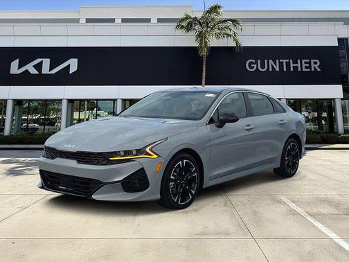 Wolf Gray 2024 Kia K5 GT-Line