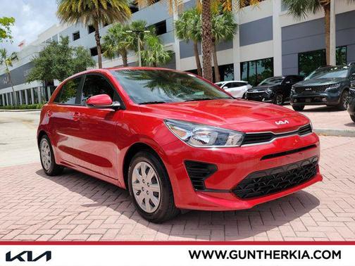 Currant Red 2022 Kia Rio S