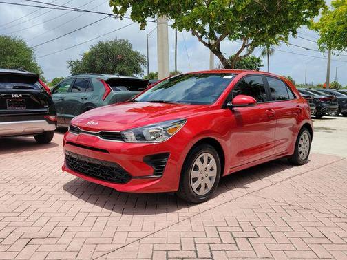 Currant Red 2022 Kia Rio S