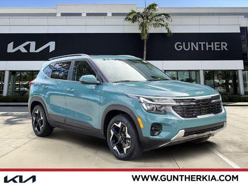 Pluton Blue 2024 Kia Seltos EX