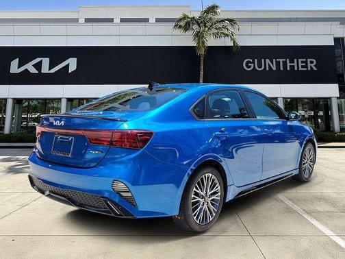 Sporty Blue 2023 Kia Forte GT-Line