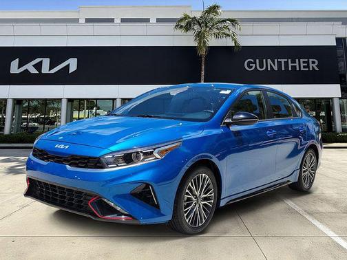 Sporty Blue 2023 Kia Forte GT-Line