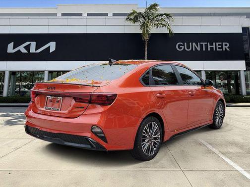 Fire Orange 2023 Kia Forte GT-Line