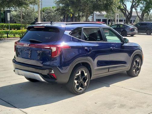 Dark Ocean Blue 2024 Kia Seltos EX