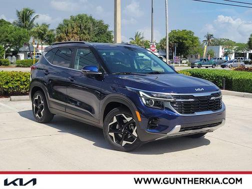 Dark Ocean Blue 2024 Kia Seltos EX