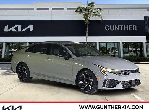 Wolf Gray 2026 Kia K5 GT-Line