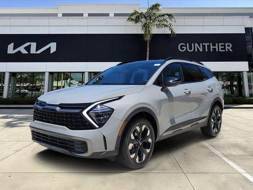 Wolf Gray 2024 Kia Sportage X-Line
