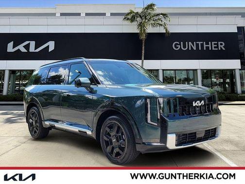 Black Jade Green 2027 Kia Telluride Hybrid SX