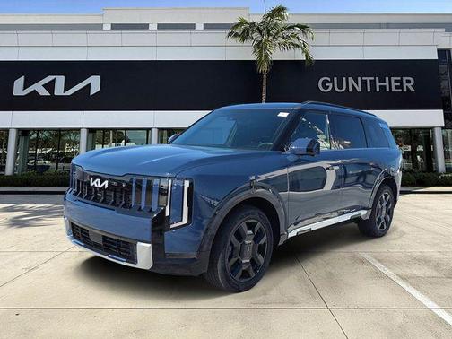 Midnight Lake Blue 2027 Kia Telluride Hybrid SX Prestige