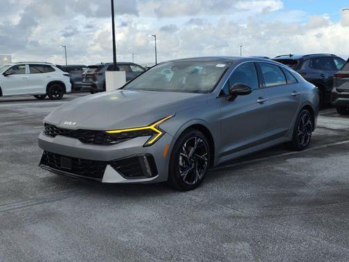 Steel Matte Gray 2025 Kia K5 GT-Line