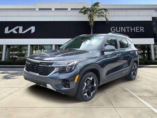 Gravity Gray 2025 Kia Seltos EX