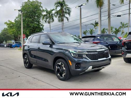 Gravity Gray 2025 Kia Seltos EX
