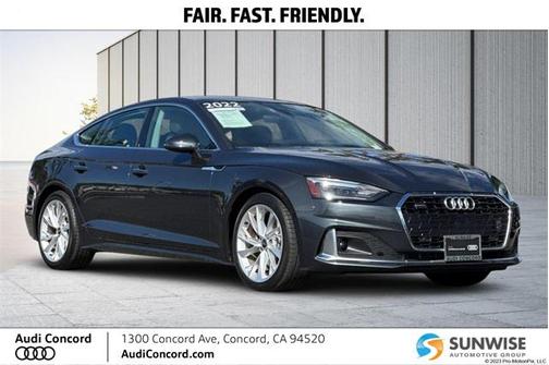 2022 Audi A5 Sportback Premium 40 TFSI quattro S tronic