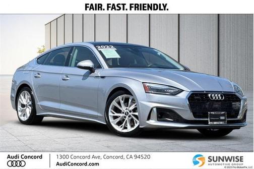 2022 Audi A5 Sportback Premium 40 TFSI quattro S tronic