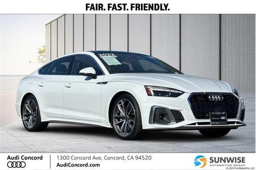 2022 Audi A5 Sportback Premium Plus 45 TFSI S line quattro S tronic