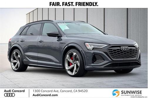 Magnet Gray 2024 Audi SQ8 e-tron Prestige quattro SUV